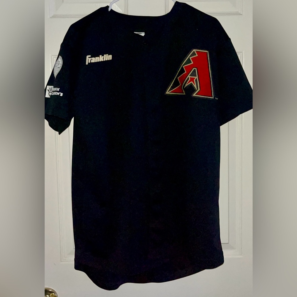 official "D-backs Give Back" promotional jersey-style shirt in Adult Small size
